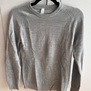 lululemon athletica Grey-ish Blue Crewneck Sweater